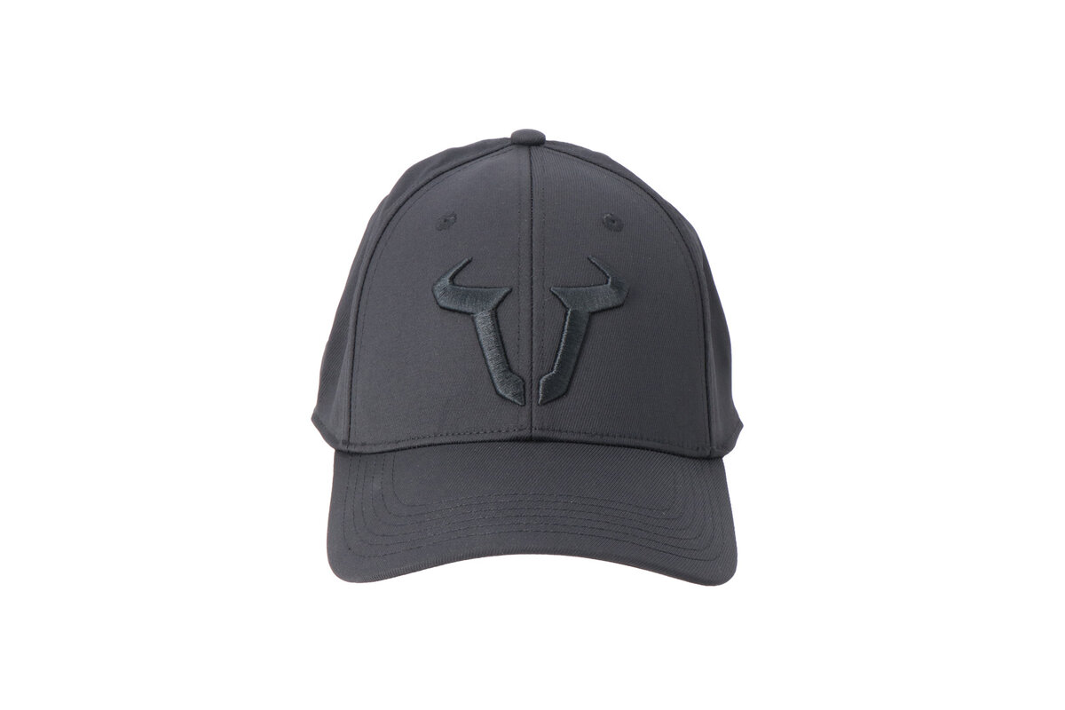 SW-Motech Snapback Cap - Black Edition - WER.GIV.040.10000