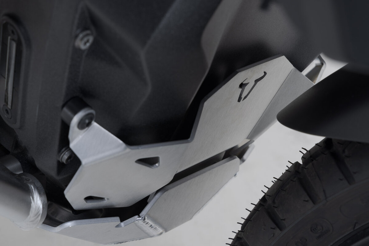SW-Motech Sump Guard Extension for BMW R 1300 GS - Silver - MSS.07.975.10200/S
