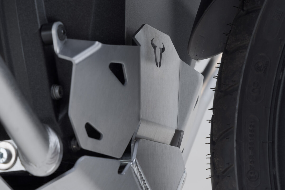 SW-Motech Sump Guard Extension for BMW R 1300 GS - Silver - MSS.07.975.10200/S