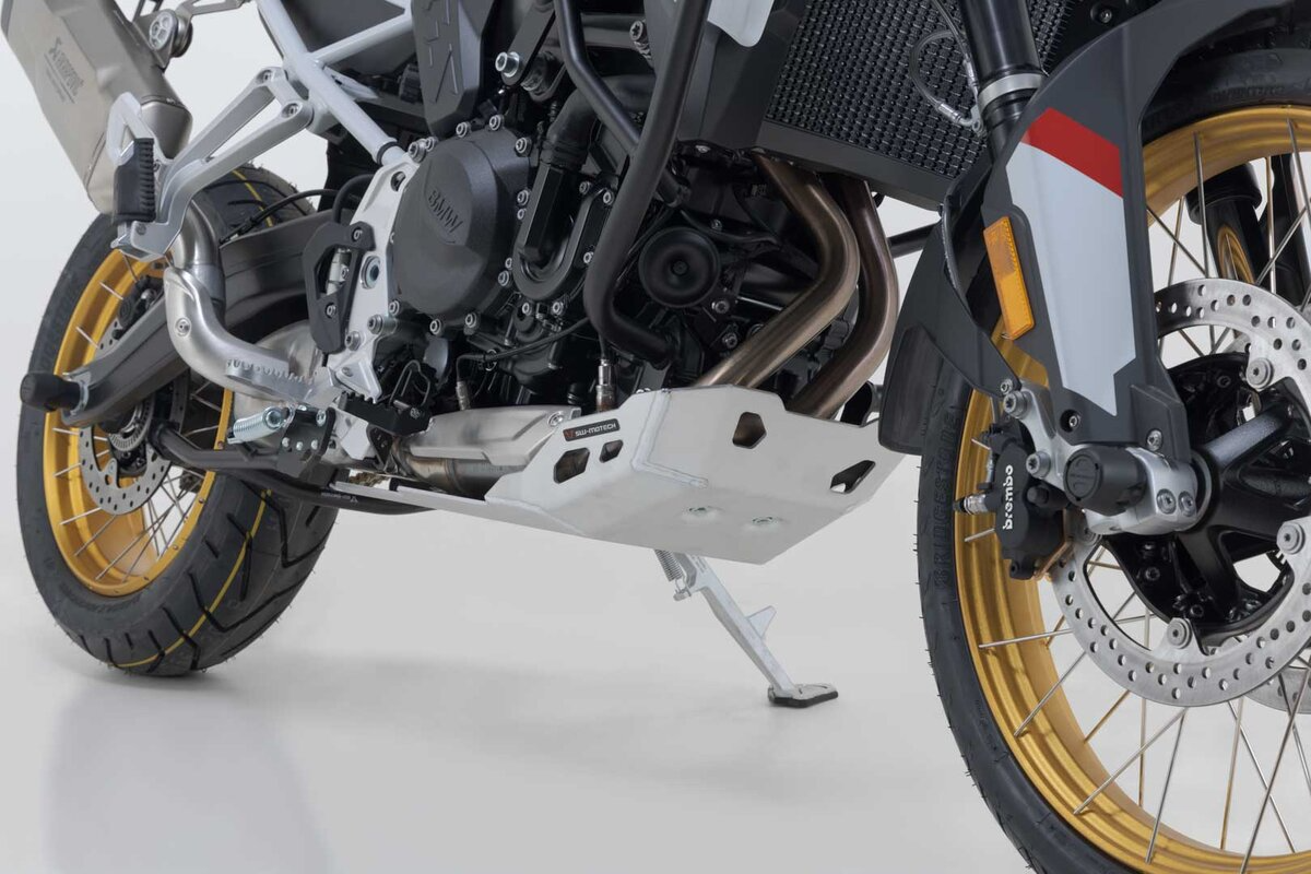 SW-Motech Sump Guard for BMW F 750/850 GS / F 800/900 GS - Silver - MSS.07.897.10003/S