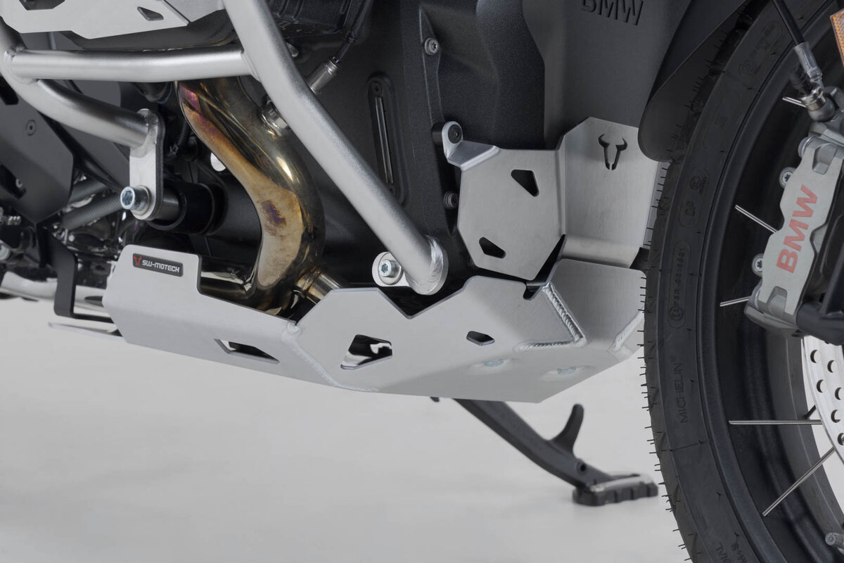 SW-Motech Sump Guard for BMW R 1300 GS - Silver - MSS.07.975.10000/S