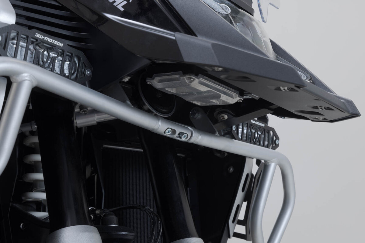 SW-Motech Upper Crash Bars for BMW R 1300 GSA - Stainless Steel - For Use with OEM Crash Bars - SBL.07.976.10100
