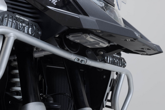 SW-Motech Upper Crash Bars for BMW R 1300 GSA - Stainless Steel - For Use with OEM Crash Bars - SBL.07.976.10100