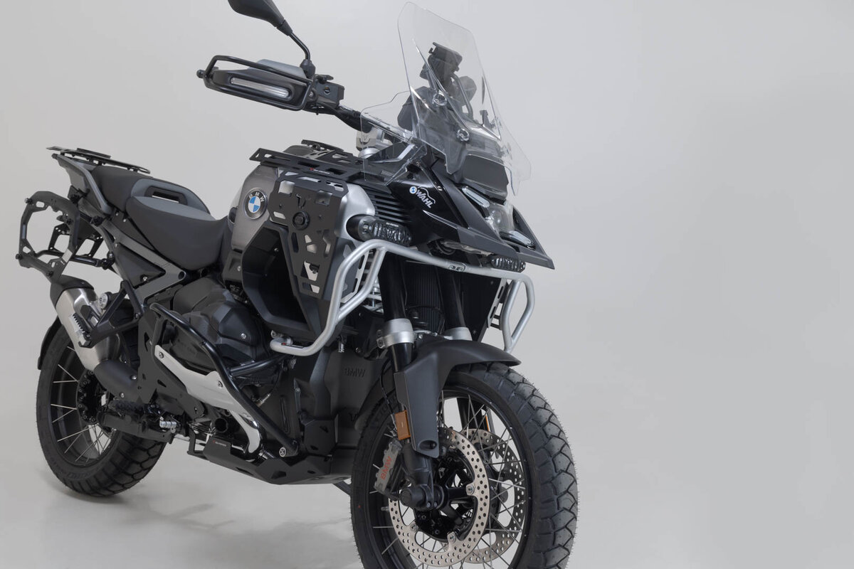 SW-Motech Upper Crash Bars for BMW R 1300 GSA - Stainless Steel - For Use with OEM Crash Bars - SBL.07.976.10100