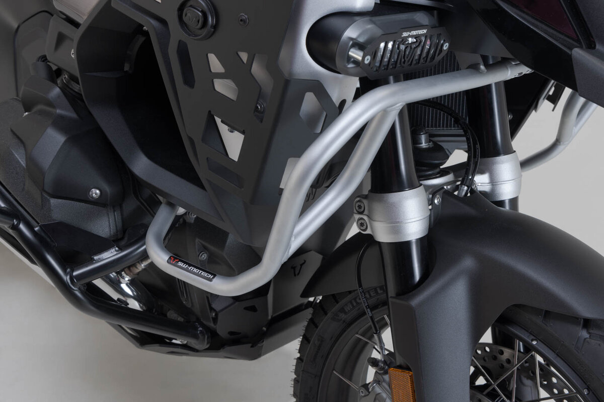 SW-Motech Upper Crash Bars for BMW R 1300 GSA - Stainless Steel - For Use with OEM Crash Bars - SBL.07.976.10100
