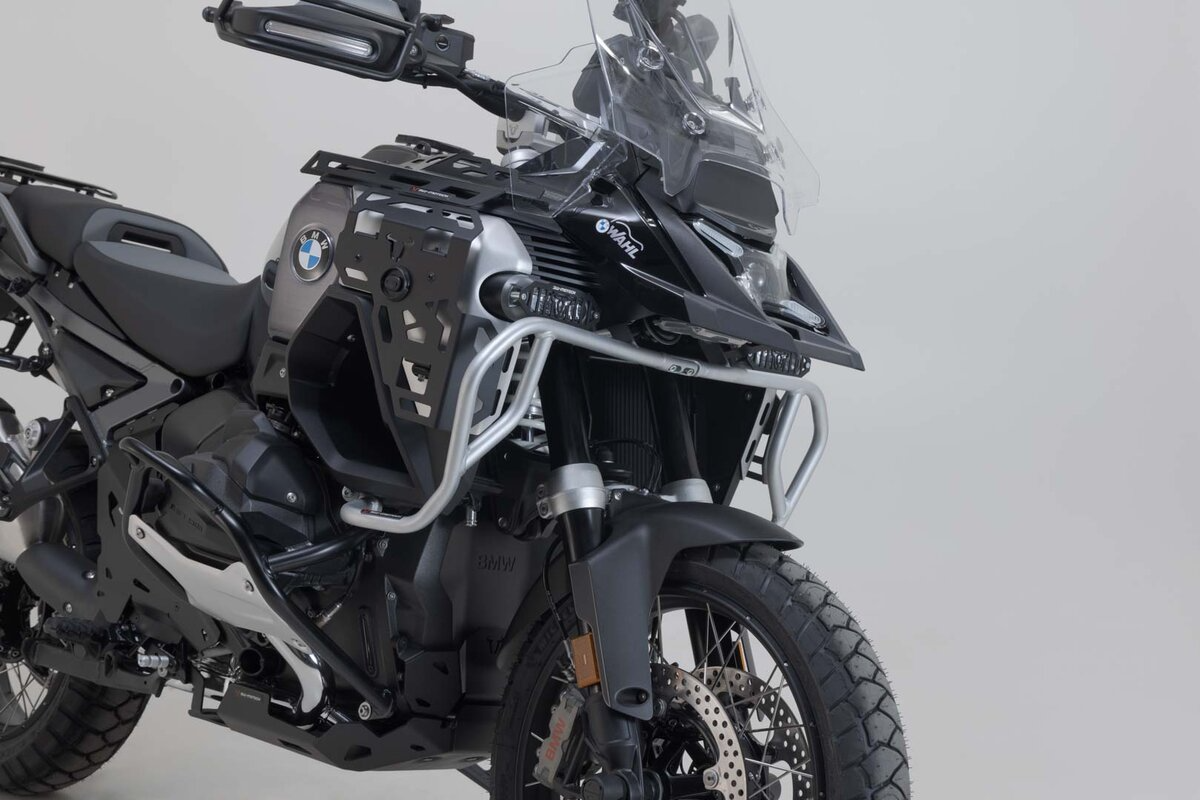 SW-Motech Upper Crash Bars for BMW R 1300 GSA - Stainless Steel - For Use with OEM Crash Bars - SBL.07.976.10100