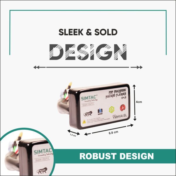 SWITCHLESS [V4.0] Yamaha R15 V4 | Compatible | Simtac | PNP Hazard Flasher / Adapter / Module | YMHV4-SL