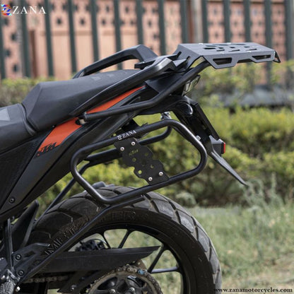ZANA Saddle Stay Black With Jerry Can Mounting For KTM ADV 250/390/390 X ZI-8195 - Riders Junction