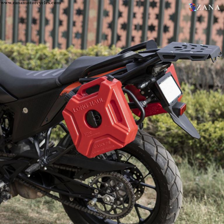 ZANA Saddle Stay Black With Jerry Can Mounting For KTM ADV 250/390/390 X ZI-8195 - Riders Junction