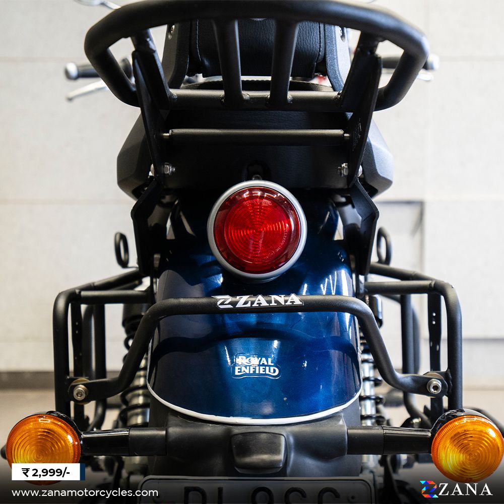 Saddle Stay with Jerry Can Mount for Super Meteor 650