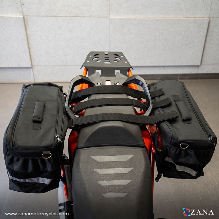 ZANA Saddlebag T-2 Big For KTM Adventure 250/390/390 X - ZI-8393B - Riders Junction