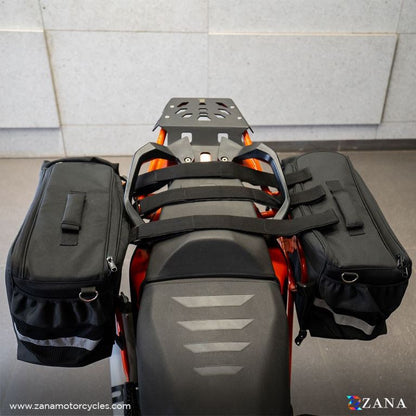 ZANA Saddlebag T-2 Big For KTM Adventure 250/390/390 X - ZI-8393B - Riders Junction