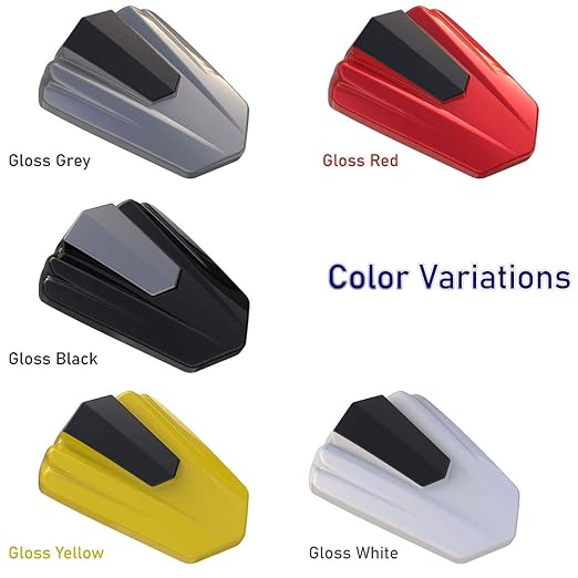 Saiga Parts-Seat Cowl For Bajaj Pulsar RS 200 (White)