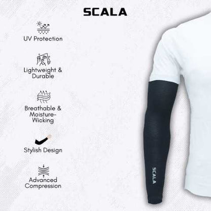 Scala Air-X Arm Sleeves Black