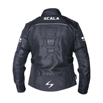 Scala Akira V2 Women Riding Jacket Black - Riders Junction