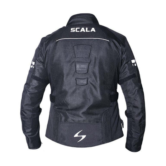Scala Akira V2 Women Riding Jacket Black - Riders Junction