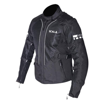 Scala Akira V2 Women Riding Jacket Black - Riders Junction