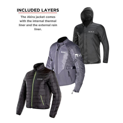 Scala Akira V2 Women Riding Jacket Black