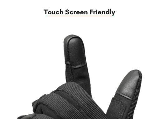 Scala Atlas Riding Gloves - Black Hi-Viz Yellow