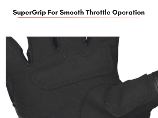 Scala Atlas Riding Gloves - Black Hi-Viz Yellow