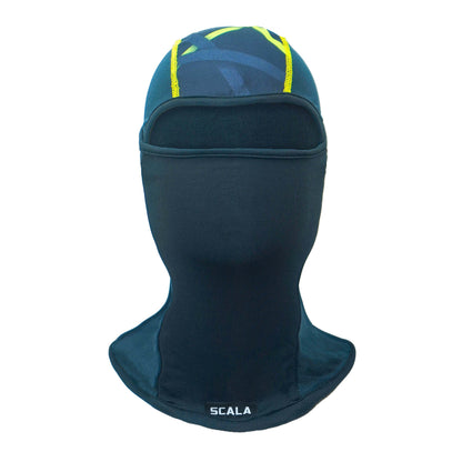 Scala Coolknit - Multipanel Balaclava (Black/Neon)