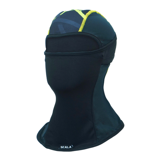 Scala Coolknit - Multipanel Balaclava (BlackNeon)