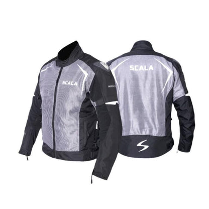 Scala Marvel V2 Riding Jacket Black and Gray - Riders Junction