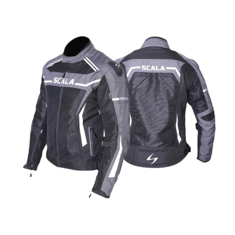 Scala Thunder L2 Riding Jacket Gray - Riders Junction