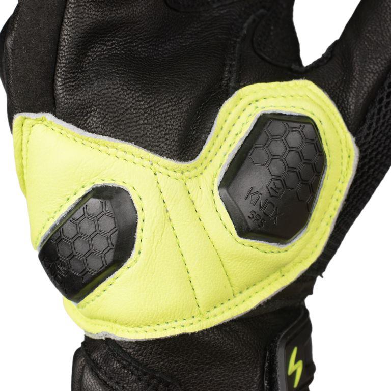 Scala Viper Glove Black Neon