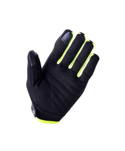 Scala Air Riding Gloves (Black Hi Viz)