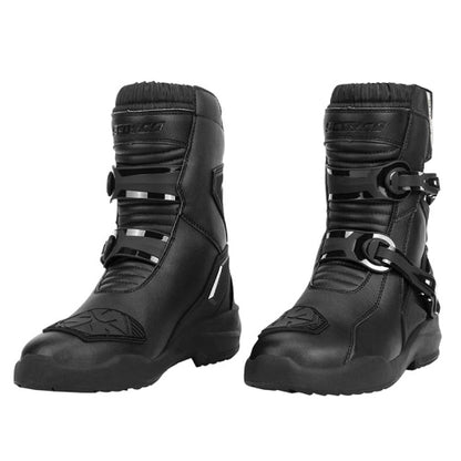 Scoyco All-weather Motorcycle Touring Waterproof Boots - MT038WP - Black