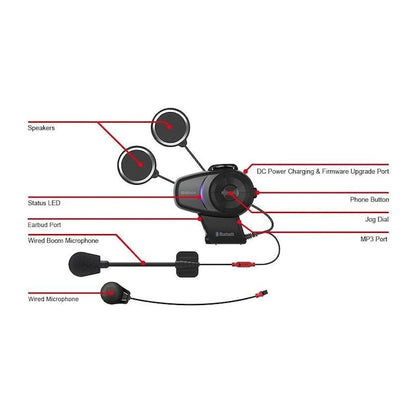 Sena 10S Bluetooth Communication System - Riders Junction