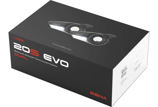 Sena 20S Bluetooth Communication System Dual Pack with HD Speaker - Riders Junction
