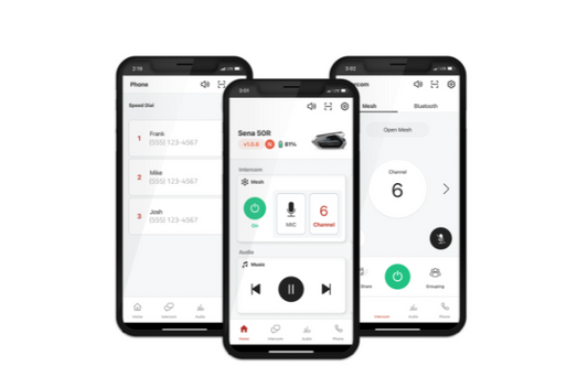 SENA 50R Bluetooth Communication System Dual Pack with Harman Kardon - Riders Junction