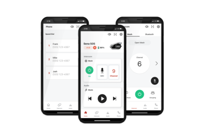 Sena 50S-Bluetooth Communication System with Harman Kardon- Riders Junction