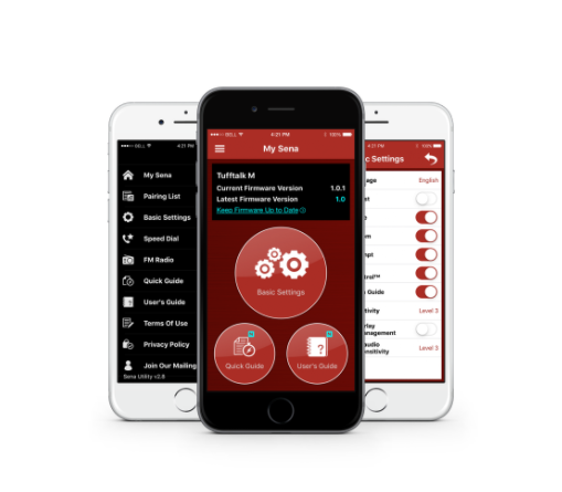 Sena TUFFTALK-M Bluetooth Communication System - Riders Junction