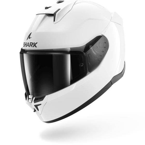Shark D-SKWAL 3 Helmet Blank White Azur