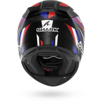 Shark D-SKWAL 3 Helmet Firstlap Matte Black Blue Red (KBR)