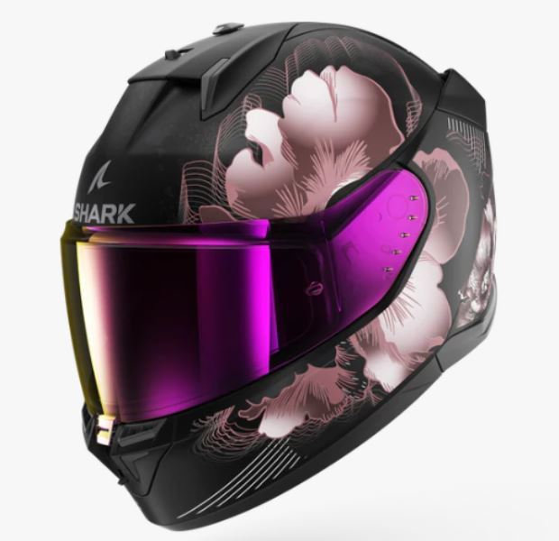 Shark D-SKWAL 3 Mayfer Matte Black Violet Gold (KVQ)