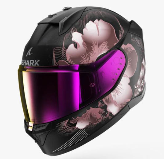 Shark D-SKWAL 3 Mayfer Matte Black Violet Gold (KVQ)