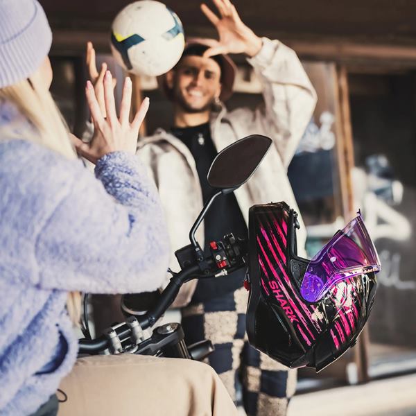 Shark RIDILL 2 Assya Helmet Black-Violet (KVV)