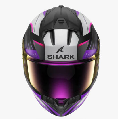 Shark Ridill 2 Bersek Helmet Matte Black Violet Violet (KVV)