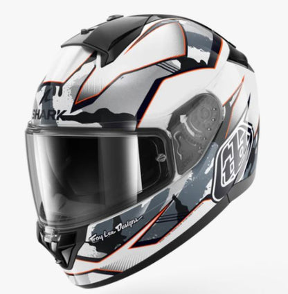 Shark Ridill 2 Bersek Helmet Matterix Camo White Silver Red (WSR)