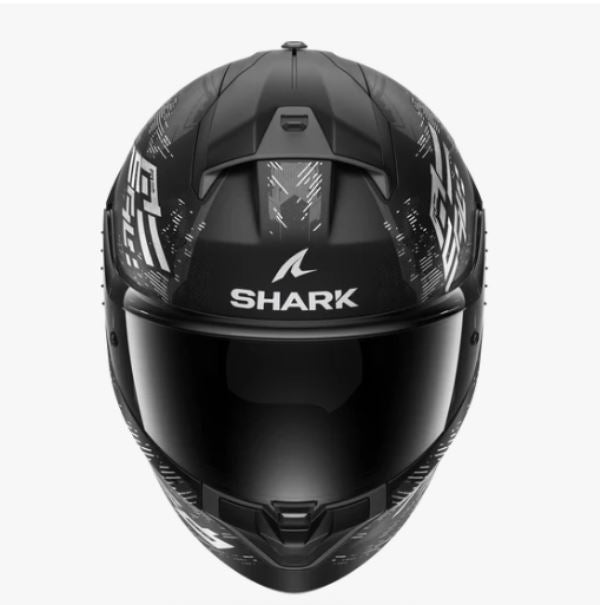 Shark Ridill 2 Helmet Molokai Matte Black White Silver (KWS)