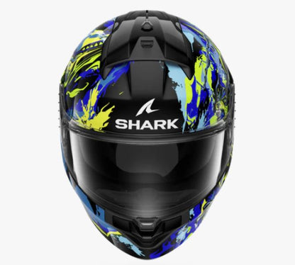 Shark Ridill 2 Helmet Raging Beast Black Blue Green (KBG)