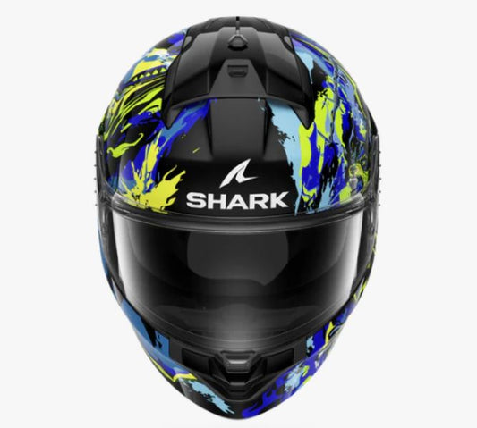 Shark Ridill 2 Helmet Raging Beast Black Blue Green (KBG)