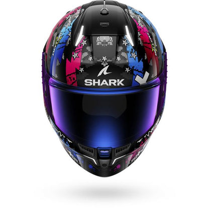 Shark Skwal I3 Hellcat Black Chrome Blue (KUB)