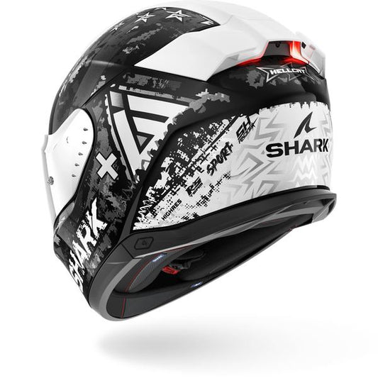Shark Skwal I3 Hellcat Black Chrome Silver (KUS)