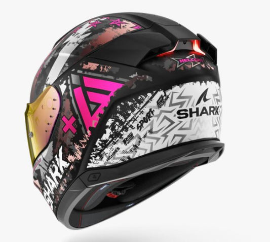 Shark Skwal I3 Hellcat Matte Black Chrome Purple (KUV)