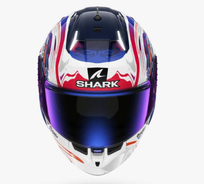 Shark Skwal I3 Replica Zarco GP DE France White Violet Blue (WVB)